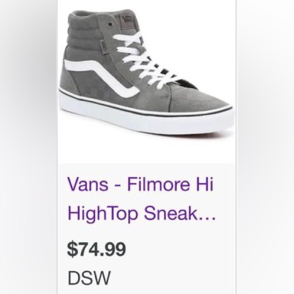 Vans Other - New Vans Filmore suede Shoes SIZE 7.5